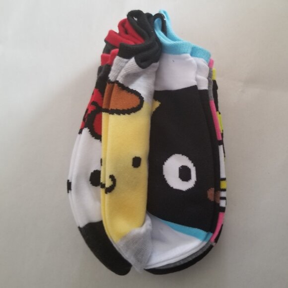 Hello Kitty and Friends No Show Socks (5 pairs) - Picture 4 of 8